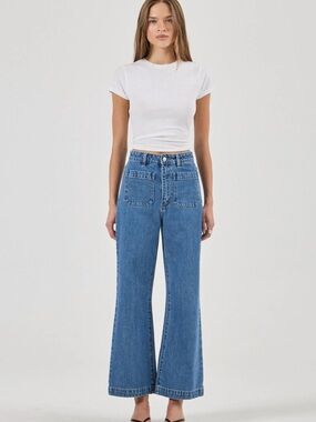 ROLLA’S High-Rise Wide Leg Jeans